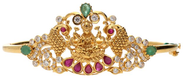 Bracelets in 22KT gold by Shree Omkar Jewellers, design 4
