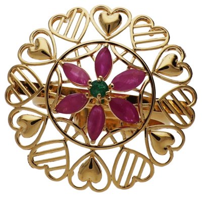 Lockets & Pendants in 22KT gold by Shree Omkar Jewellers, design 8