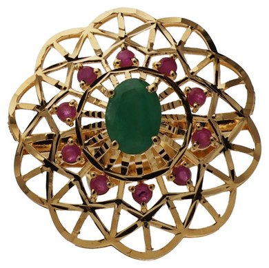 Rings in 22KT gold by Shree Omkar Jewellers, design 2