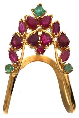 Rings in 22KT gold by Shree Omkar Jewellers, design 6