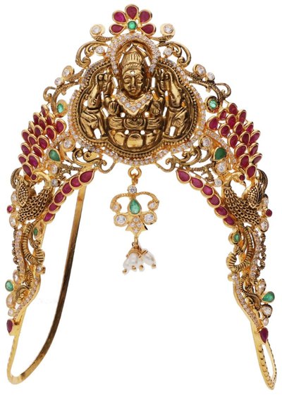 Vankis, Armlets & Oddiyanams in 22KT gold by Shree Omkar Jewellers, design 2
